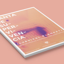 MANTA DE SUPERVIVENCIA // SURVIVAL BLANKET. Een project van Redactioneel ontwerp van Gonzalo García - 28.08.2019
