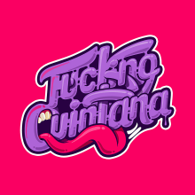 Fucking Quintana. Traditional illustration, Br, ing, Identit, and Lettering project by Alex Pons - 09.07.2019