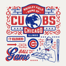 Cubs. Traditional illustration project by Moisés Cordova - 09.09.2019