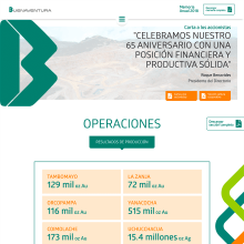 Buenaventura Memoria Anual 2018. Desenvolvimento Web projeto de Victor Alonso Pérez Lupú - 08.09.2019