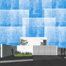 Casa Patio . Un proyecto de Arquitectura, Collage y Modelado 3D de Mario Elias Nava Diaz - 11.09.2019