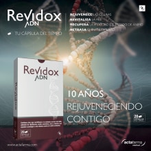 Restyle packaging REVIDOX ADN. Un proyecto de Diseño gráfico y Packaging de Abel Macineiras - 12.02.2019