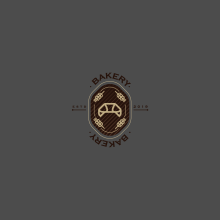 Bakery Logo. Un proyecto de Diseño, Br, ing e Identidad, Diseño gráfico y Diseño de logotipos de Héctor Quevedo Sosa - 12.09.2019