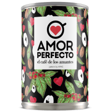 Pattern: Café amor perfecto. Design, Traditional illustration, Packaging, Pattern Design, and Watercolor Painting project by Angela María Santos - 09.14.2019
