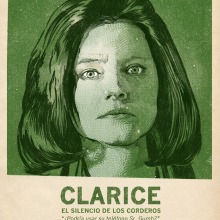 Clarice Starling (Jodie Foster) / The Silence of the lambs. Ilustração tradicional e Ilustração digital projeto de Fernando Fernández Torres - 16.09.2019