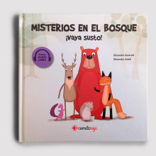 Misterios en el bosque ¡Vaya susto!. Un proyecto de Ilustración tradicional e Ilustración infantil de Elisenda Adell - 17.07.2019