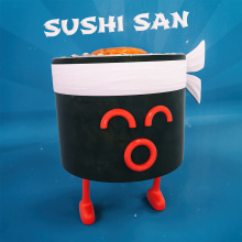 Sushi San. 3D, e Design de personagens projeto de Roberto Corella García - 26.06.2018