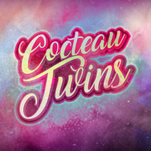 Cocteau Twins (Lettering fan art). Lettering projeto de Carlos Vargas Gutiérrez - 22.09.2019