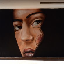 Mi Proyecto del curso: Iniciación a la pintura con spray. Un proyecto de Arte urbano de Ayoze Magua - 22.09.2019