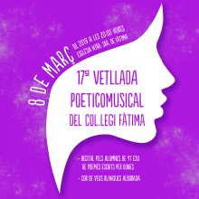 Cartel Día de la Mujer. Design de cartaz projeto de Edith Llop Roselló - 23.09.2019