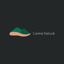 Propuestas de logotipo para la marca Carrera Natural. Un proyecto de Br e ing e Identidad de Maria Esturillo - 25.09.2019