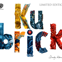 Kubrick "Limited edition". Traditional illustration project by juanpemove - 05.23.2018