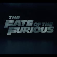 THE FATE OF THE FURIOUS. Film Title Design project by David Wave - 09.26.2019