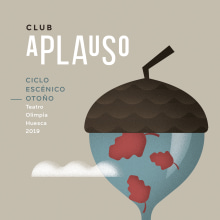 CLUB APLAUSO III. Un proyecto de Ilustración, Diseño gráfico y Diseño de carteles de i g l o o - 27.09.2019