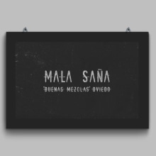 Mala Saña. Design, Graphic Design, and Logo Design project by Daria Fedotova - 09.28.2019