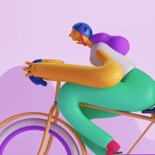 Poster Expobici. Un proyecto de Ilustración tradicional, 3D y Modelado 3D de Tati Astua - 02.07.2019
