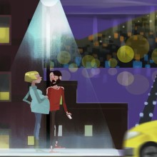 Stico Chatbot :: Motion Graphics. Ilustração tradicional, Direção de arte, Animação 2D, Criatividade, e Edição de vídeo projeto de Cristina Fernández - 03.05.2018