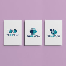 YoLeoPoesía. Un proyecto de Br, ing e Identidad, Diseño gráfico y Diseño de logotipos de Pack Up - 08.10.2019