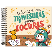 Colección de mis travesuras y otras locuras. Traditional illustration, Art Direction, and Lettering project by Violeta Serratosa - 10.10.2019