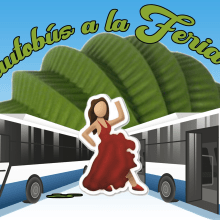 Promo bus feria. Projekt z dziedziny Animacje 2D użytkownika Gonzalo Velasco Calvo - 14.10.2019