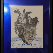 GRAPHITE AND HEART 3_wip. Un proyecto de Dibujo a lápiz, Dibujo, Ilustración de retrato, Dibujo de Retrato, Dibujo realista y Dibujo artístico de Jose Maria Jimenez Lopez - 20.08.2018
