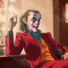 Joker. Traditional illustration, Digital Illustration, and Concept Art project by Elysa Castro - 10.14.2019