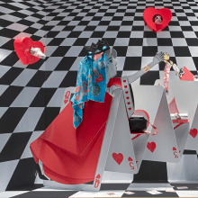 Vitrina para Hermès, 2018 Royal Love. Design, e Criatividade projeto de Kiosco Creativo - 15.10.2019