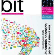 Diseño y maquetación de la revista BIT. Un proyecto de Diseño, Dirección de arte y Diseño gráfico de David García Rincón - 15.10.2019