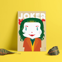 Little Joker. Ilustração tradicional e Ilustração digital projeto de niña silla - 15.10.2019