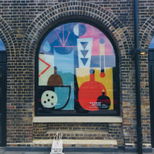 Coal Drops Yard • Londres King’s Cross . Design, Traditional illustration, Interior Design, Collage, Digital Illustration, and Decoration project by Helena Pallarés - 07.03.2019