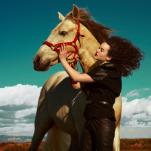Equus Ferus. Un progetto di Fotografia, Fotografia di moda, Fotografia digitale e Fotografia artistica di Lídia Vives - 17.10.2019