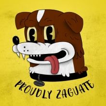 Proudly Zaguate. Un proyecto de Diseño de personajes, Dibujo e Ilustración digital de Asdrúbal Morales Quirós - 18.10.2019