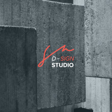 D-SIGN STUDIO. Un proyecto de Diseño, Arquitectura, Br, ing e Identidad, Diseño gráfico y Diseño de logotipos de Carlos Ávila - 21.10.2019