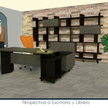 Colección de Muebles para Oficina . Un proyecto de Arquitectura y Arquitectura digital de Daniel Solís - 22.10.2019