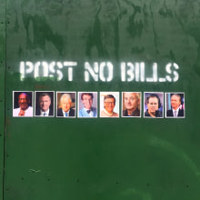 Post No Bills. Un projet de Créativité de Ji Lee - 22.10.2019