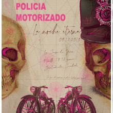 Mi Proyecto: Ilustración para music lovers. El mato a un policía motorizado.. Un proyecto de Diseño gráfico de Juan Arrivillaga - 24.10.2019