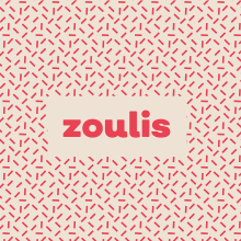 Zoulis visual identity. Un proyecto de Br, ing e Identidad y Diseño gráfico de Eva Hilla - 26.10.2017