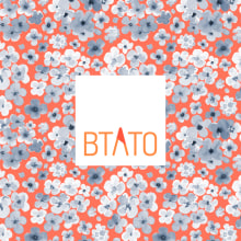 Estampado Floral Acuarela. Un proyecto de Pattern Design de BTATO - 02.02.2018
