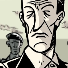 Animación del vídeo Paco Aura: Testimoni viu de Mauthausen. Animation, and 2D Animation project by diana cortés esteve - 10.27.2019