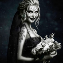 Lady Death. Projekt z dziedziny Projektowanie graficzne użytkownika Carlos Rosas - 07.10.2019