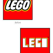 Rediseño ficticio Lego. Graphic Design project by Natalia Araque Laosa - 10.28.2019
