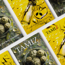 Diseño editorial. Maquetación revista gastronómica TAMIZ. Design editorial projeto de Susana San Martín - 20.09.2016