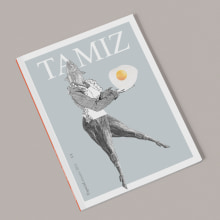 Maquetación y rediseño revista gastronómica TAMIZ. Editorial Design project by Susana San Martín - 07.10.2015