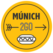 Branding Múnich2GO. Br, ing e Identidade, Design de ícones, e Design de logotipo projeto de Desvío - 31.10.2014