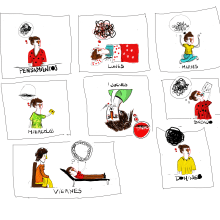 Mi Proyecto del curso: Ilustración de personajes con estilo. Graphic Design project by Julieta Levin - 11.01.2019