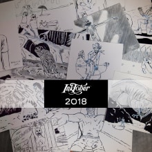 Inktober 2018. Een project van Traditionele illustratie, Stripboek,  Tekening y  Artistieke tekening van Javier García-Conde Maestre - 04.11.2019