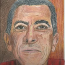 Mi Proyecto del curso:  Retrato realista con lápices de colores. Un proyecto de Bellas Artes e Ilustración de retrato de MARIA DEL CARMEN GONZALEZ CORTEJOSA - 09.11.2019