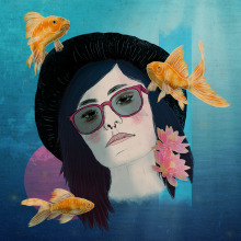 Girls With Attitude - Watercolor Illustration. Een project van  Ontwerp,  Art direction, Digitale illustratie, Aquarelschilderen y Portretillustratie van Sebastian Camilo Leal Vargas - 11.11.2019