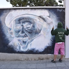 Mi Proyecto del curso: Urban art: de la ilustración digital al mural de gran escala. Street Art project by Francisco José Jiménez Campoy - 11.11.2019