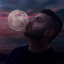 Bubblegum Moon. Un proyecto de Fotografía artística de Kervz Encarnación - 11.11.2019